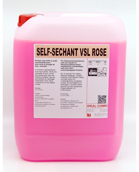 SELF SECHANT VSL ROSE 25 litres IDEAL CHIMIC