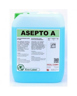 GEL HYDROALCOOLIQUE DESINFECTANT POUR LES MAINS ASEPTO A 5 LITRE IDEAL