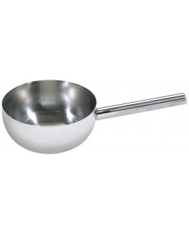 vide-marmite manche court 2 L inox 43 cm