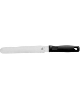 spatule plate inox manche ergonomique 15 cm