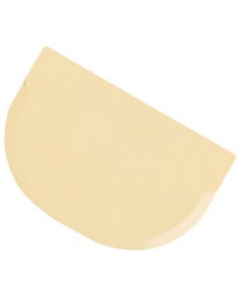 corne polypropylène beige 11.3x7.5 cm
