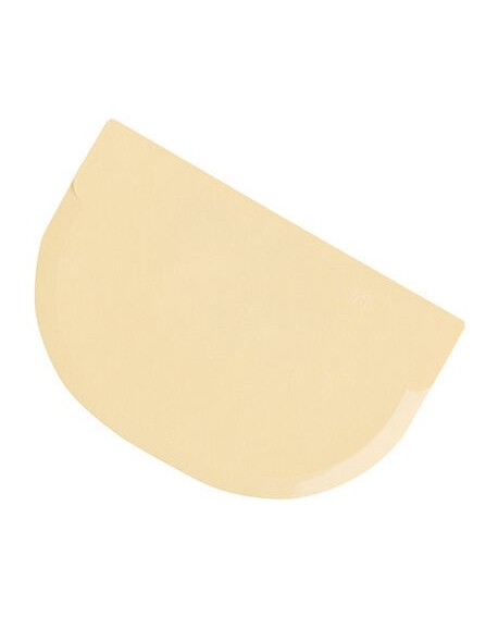 corne polypropylène beige 11.3x7.5 cm