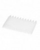 peigne à décor en polyamide 2 côtés 11x7,5 cm
