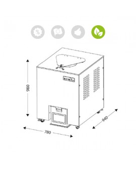 COMPOSTEUR / REDUCTEUR DE DECHETS - ECODYGER 235