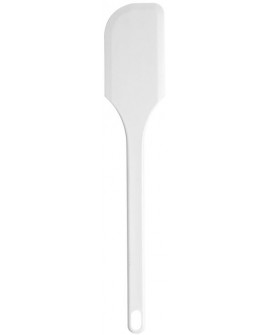 spatule plate biseautée Exoglass blanc 35 cm