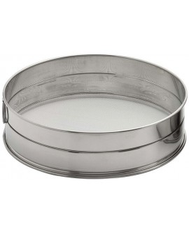 tamis inox maille 0,64mm 22 cm