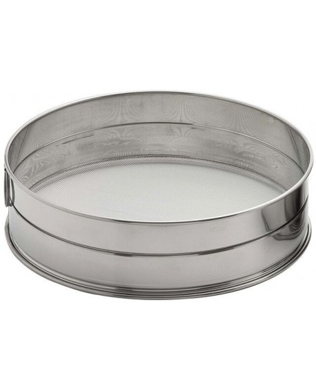 tamis inox maille 0,64mm 22 cm