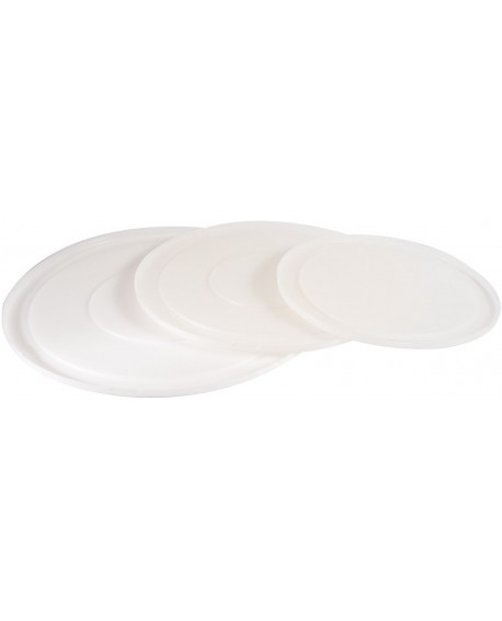 couvercle pour bassine demi-ronde polypropylène 19 cm