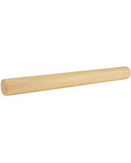 rouleau à pâte en acacia 50 cm diamètre 5 cm