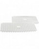 grille d'égouttage pour bac rectangulaire creux PEHD 50x34x11 cm