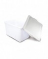 bac alimentaire rectangulaire empilable profond 50x34x30 cm - 40 L
