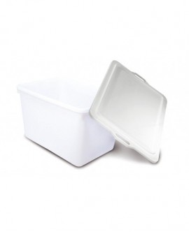bacs alimentaires rectangulaires empilables profonds 62x42x30 - 60 L