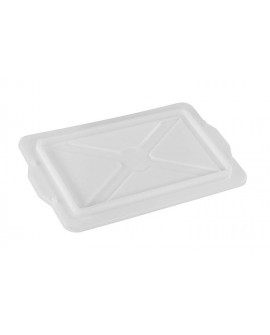 couvercle alimentaire rectangle pour bac 140435