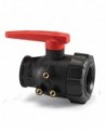 vanne avec raccord pour bac 310 l