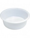 cuvette ronde PEHD blanche 39 cm - 9 L