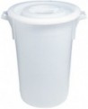 conteneur cylindrique alimentaire avec couvercle 42x48 cm 45