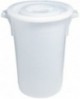 conteneur cylindrique alimentaire avec couvercle 51x70 cm 90