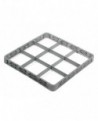 réhausse avec cloisons - h 4.5 cm - pour casiers 9 verres