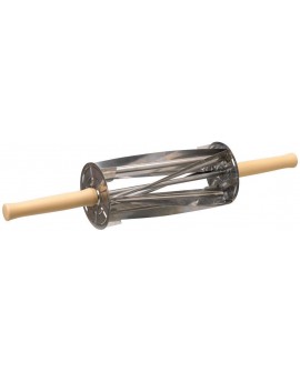 rouleau coupe-croissants inox triangle 21x9.7 cm