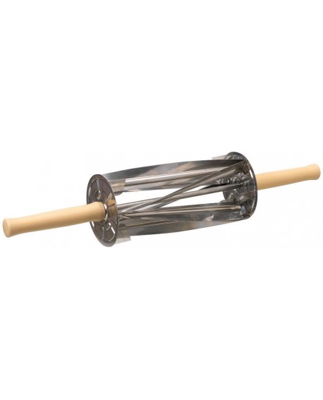 rouleau coupe-croissants inox triangle 21x9.7 cm