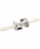 rouleau coupe-mini-croissants inox triangle 60x7 cm