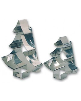 découpoir sapin de noël inox 15x12.5x3 cm