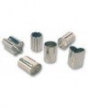 boîte de 6 découpoirs inox mignardises ou petits fours