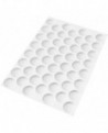 plaque de 53 découpoirs ABS tartelettes unies 5.3 cm