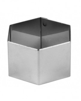 découpoir hexagone inox 7.2 cm pour flexipan 336144