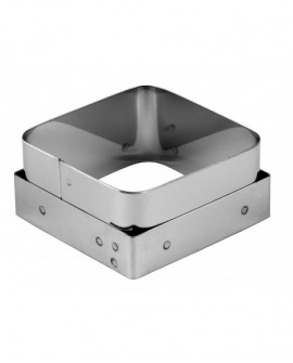 découpoir savarin carré inox 7 cm pour flexipan 336135