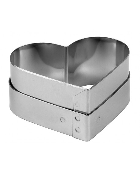découpoir mini-coeur inox 3.8 cm pour flexipan 336079