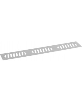 pochoir oblong inox 14,5x4 cm 3 empreintes