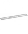 pochoir oblong inox 14,5x4 cm 3 empreintes