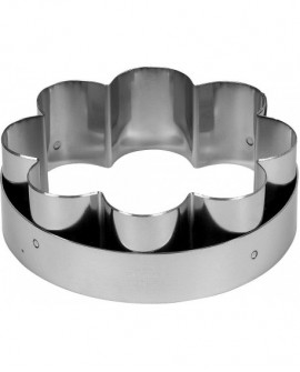 découpoir  fleur cerise inox diamètre 10,7 cm