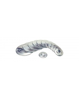 série de 12 découpoirs aluminium vol au vent de 11 à 25 cm