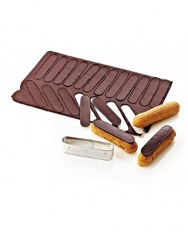 découpoir pour glaçage des éclairs 13x2.5x2.5 cm