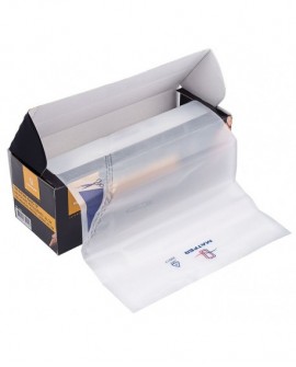 rouleau de 100 poches pâtissières PEHD 53x26 cm 75  microns