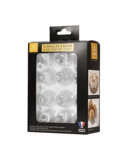 boîte de 12 douilles copolyester choix du pâtissier