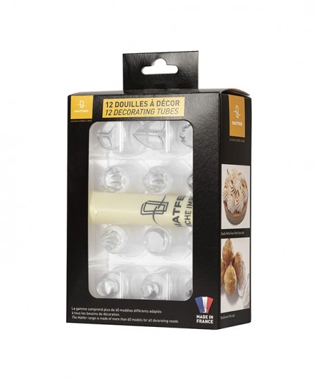 boîte de 12 douilles copolyester choix de l'élève