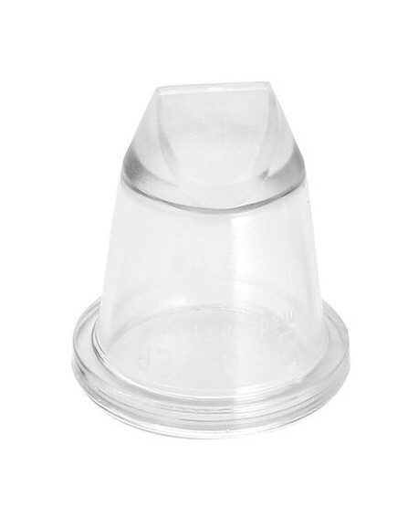 lot de 2 douilles copolyester rose biais n°5 0.7 mm