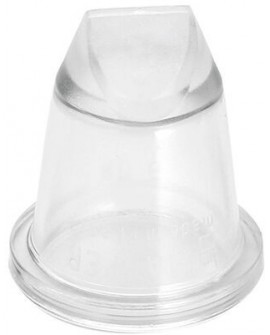 lot de 2 douilles copolyester rose droite n°6 0.5 mm
