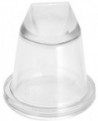 lot de 2 douilles copolyester rose droite n°6 0.5 mm