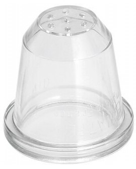 lot de 2 douilles copolyester à nid ou vermicelle 7 trous 1.5 mm