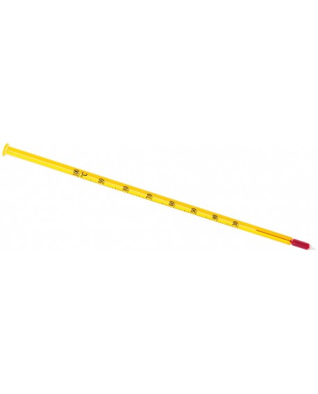 thermomètre-sonde en verre diamètre 7 mm de -30° à +100° C