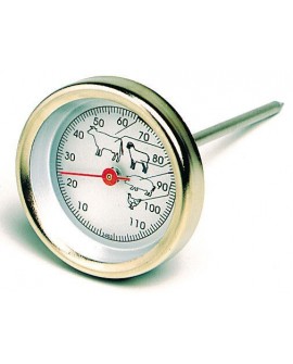 thermomètre de cuisson sonde à cadran de 0° à +120° c