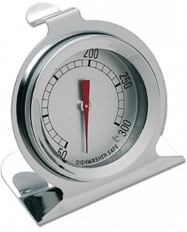 thermomètre de cuisson four inox de +50° à +300° c