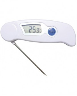 thermomètre de cuisson compact sonde repliable IP65 de -50° à +300° c