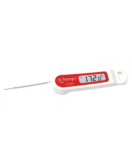 thermomètre digital sonde repliable IP67 de -40 à +250°C