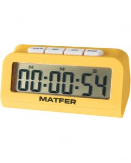 minuteur 24h petit modèle à poser affiche heures, minutes et secondes