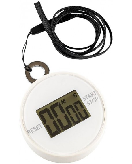 minuteur digital rond 99 minutes avec dragonne de cou